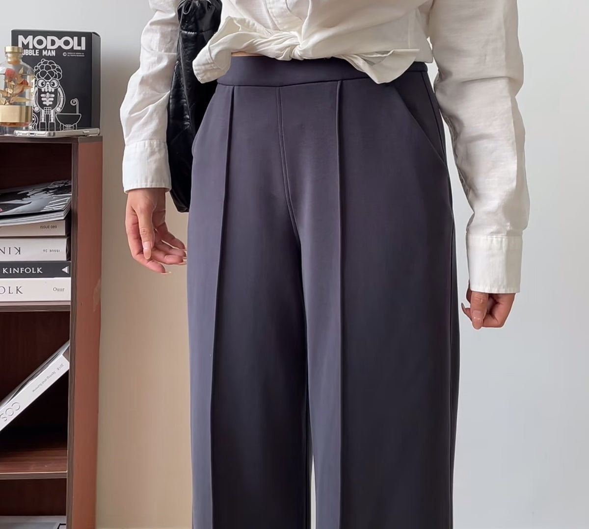 L6099# FB Women Wide-leg Pants