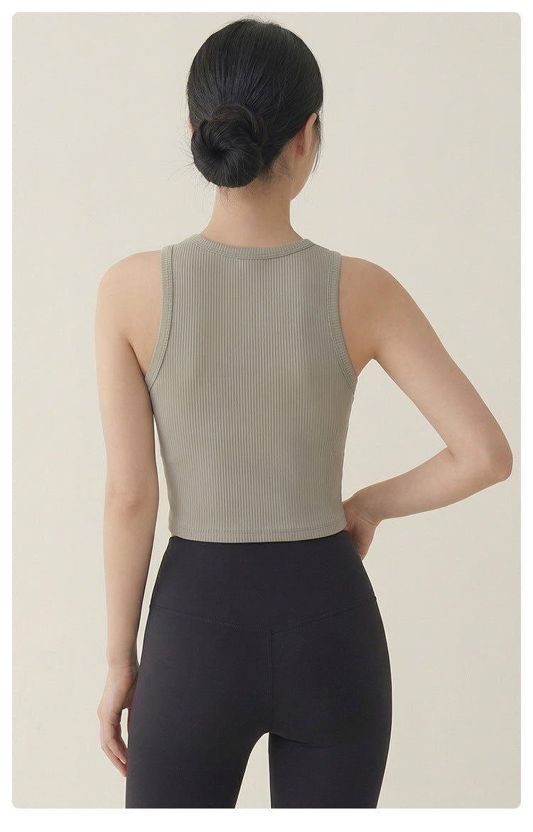 2382#A Women Yoga Tank