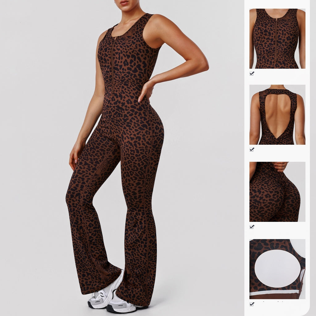 L5722# Women Yoga Jumpsuit