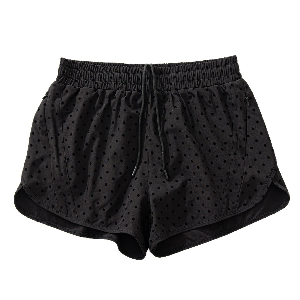 L6105# Women Yoga Polka Dot Shorts