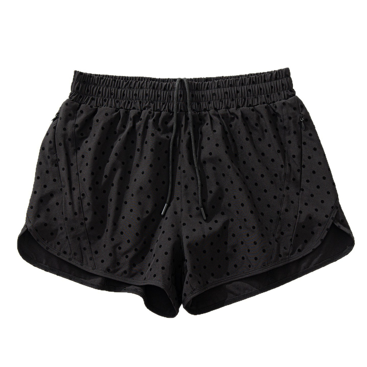 L6105# Women Yoga Polka Dot Shorts