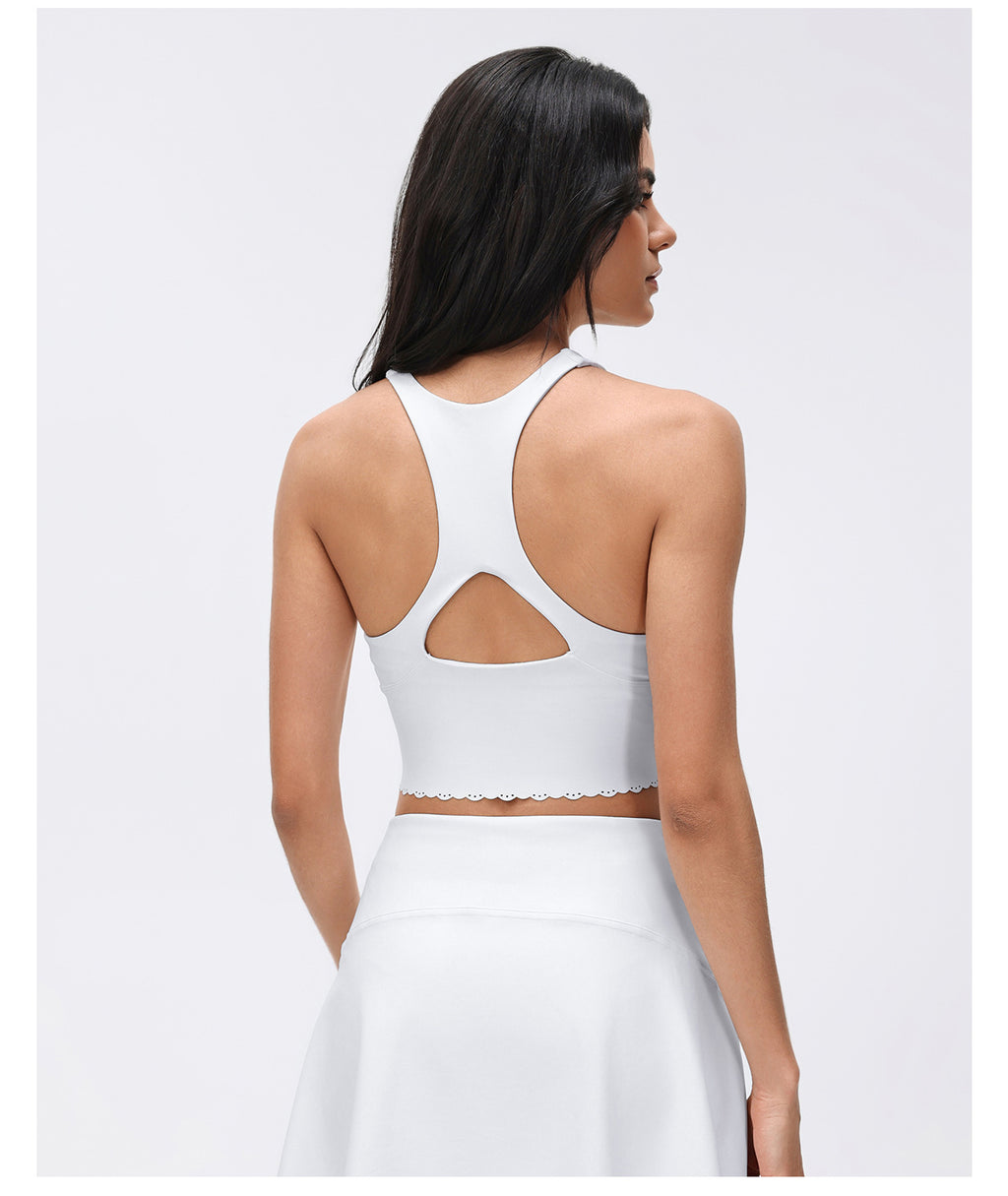 L5703# High-Neck Tennis Tank Or Skirts