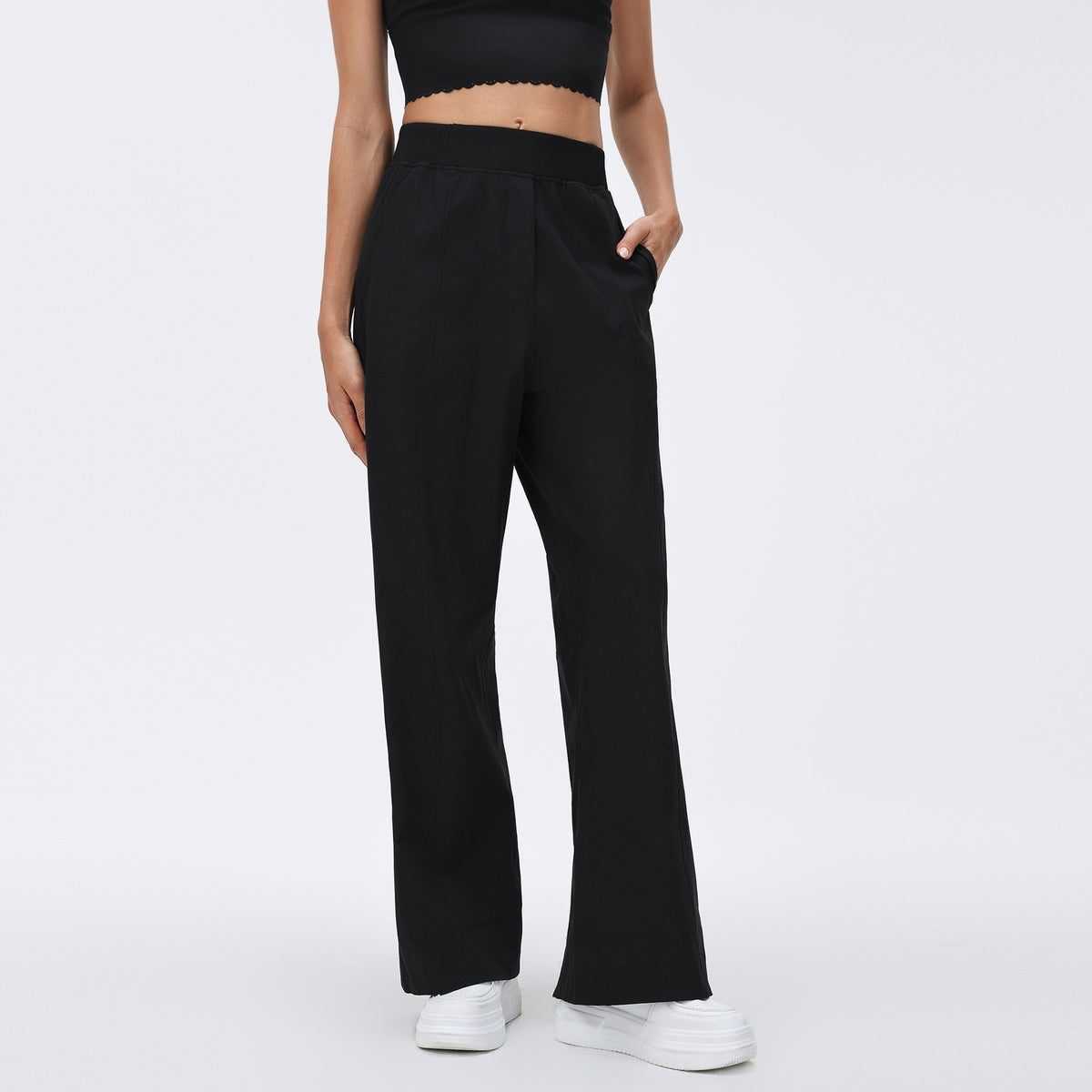 L5702#  Women Wide-Leg Pants