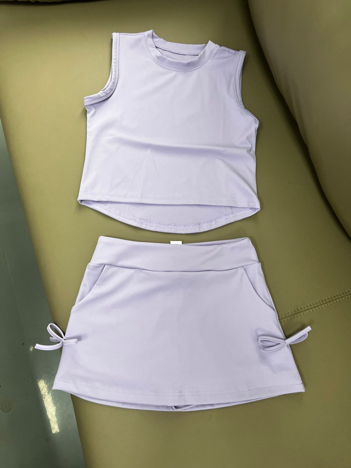 2118# A Kids Tank Skirts Set