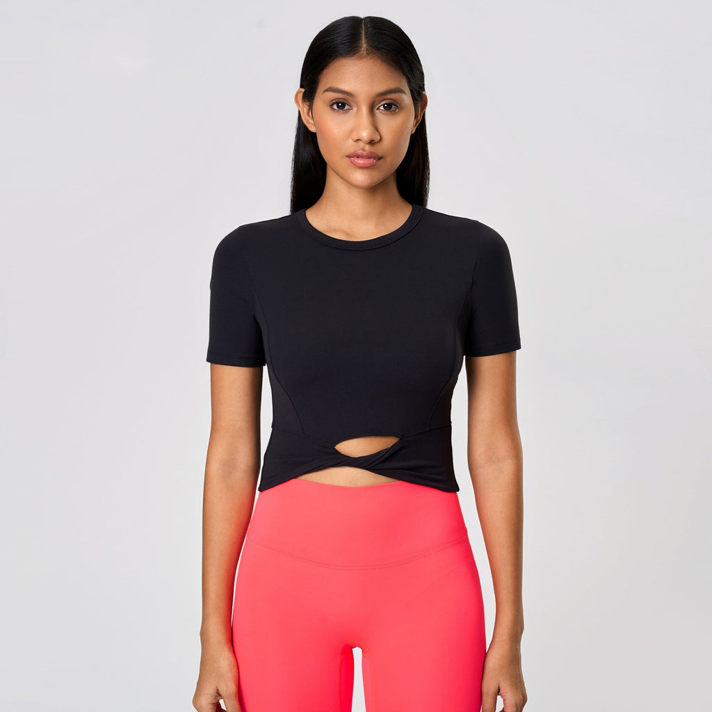 L4282# Women Yoga Shirts