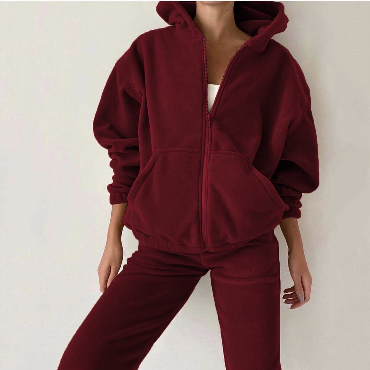 1472#A 3D Silver Women Hoodie Pants Sets