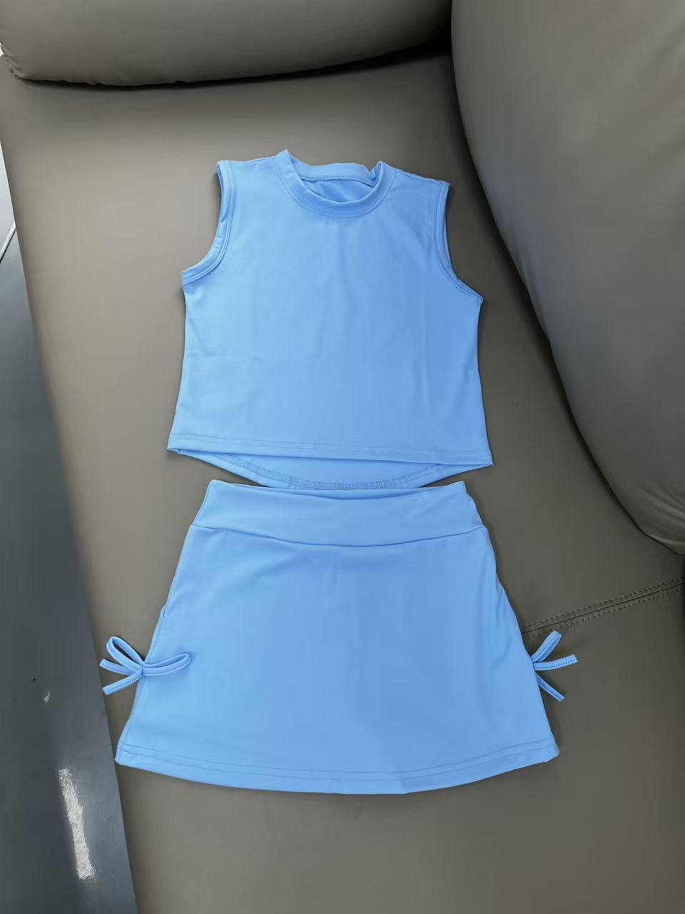 2118# A Kids Tank Skirts Set