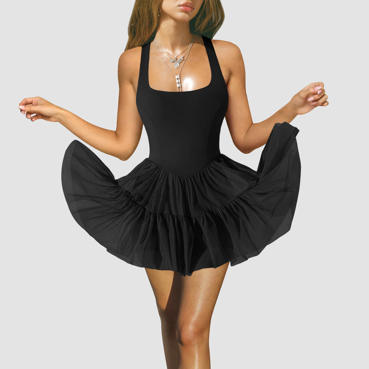L5931#  Women Yoga Skirts