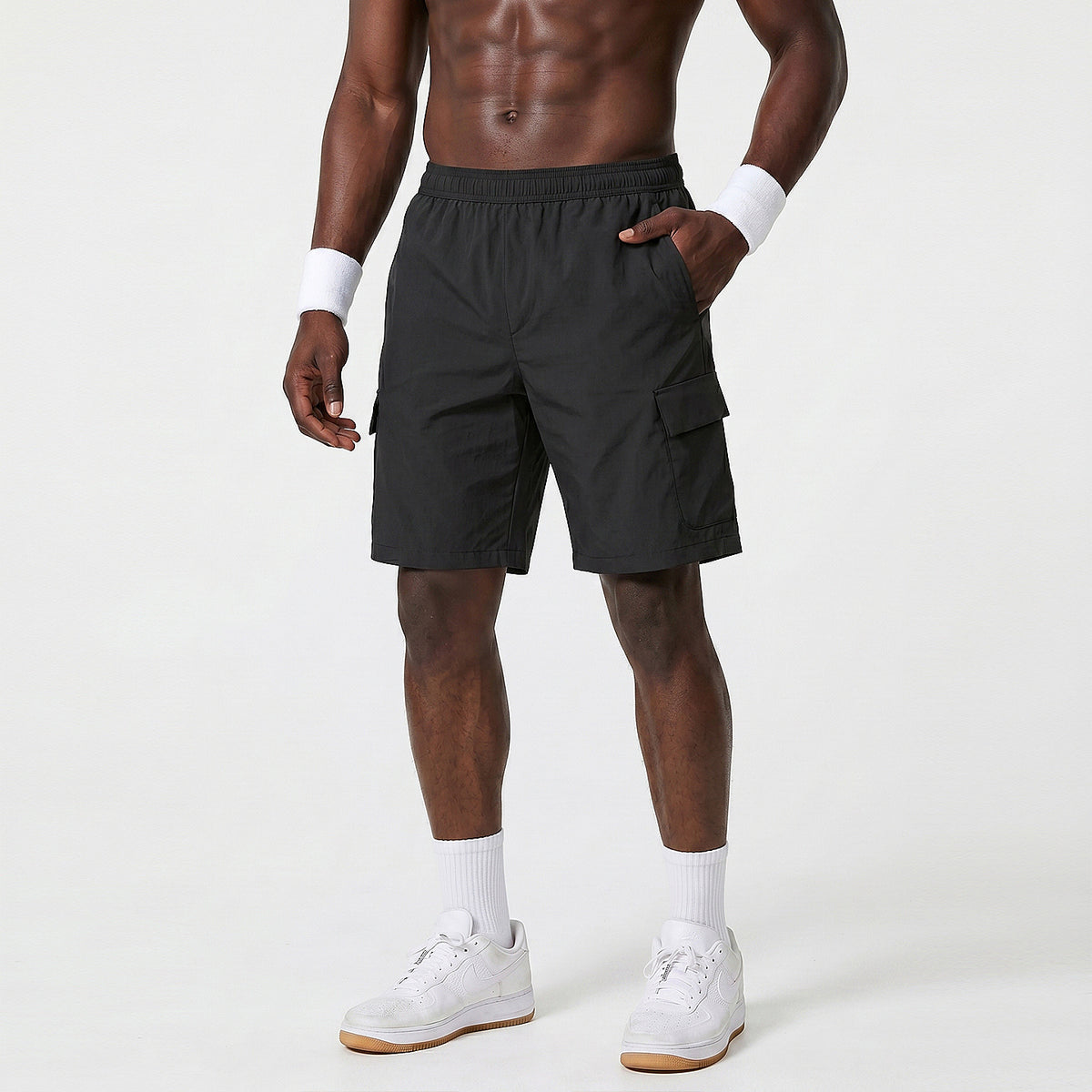 L6202#  Men Sport Shorts