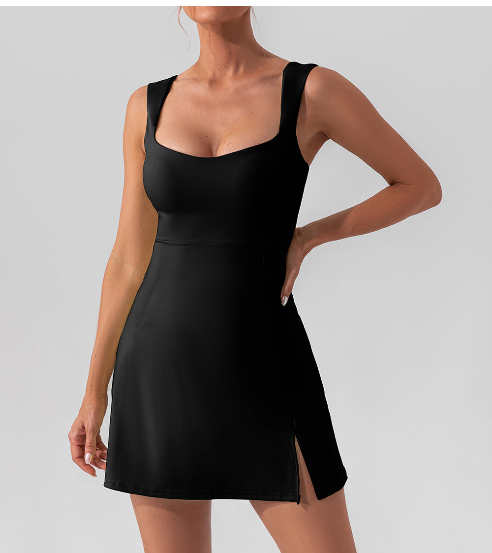 154# AL Tennis Dress And Shorts Set