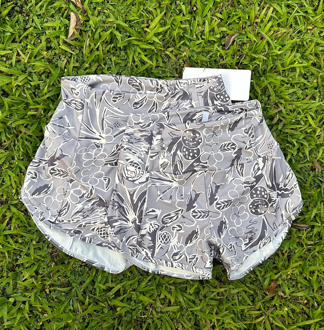 L5992#  Adult And Kids Yoga Shorts
