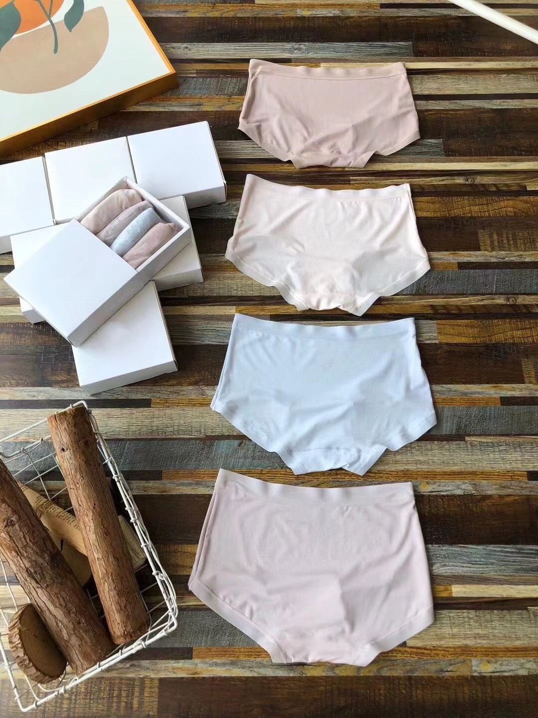 L6421#  Women Underpants 4pcs/lot