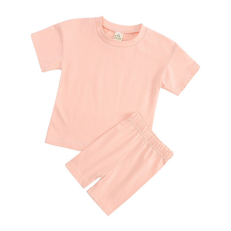 1975#  Kids Shirts And Shorts Set
