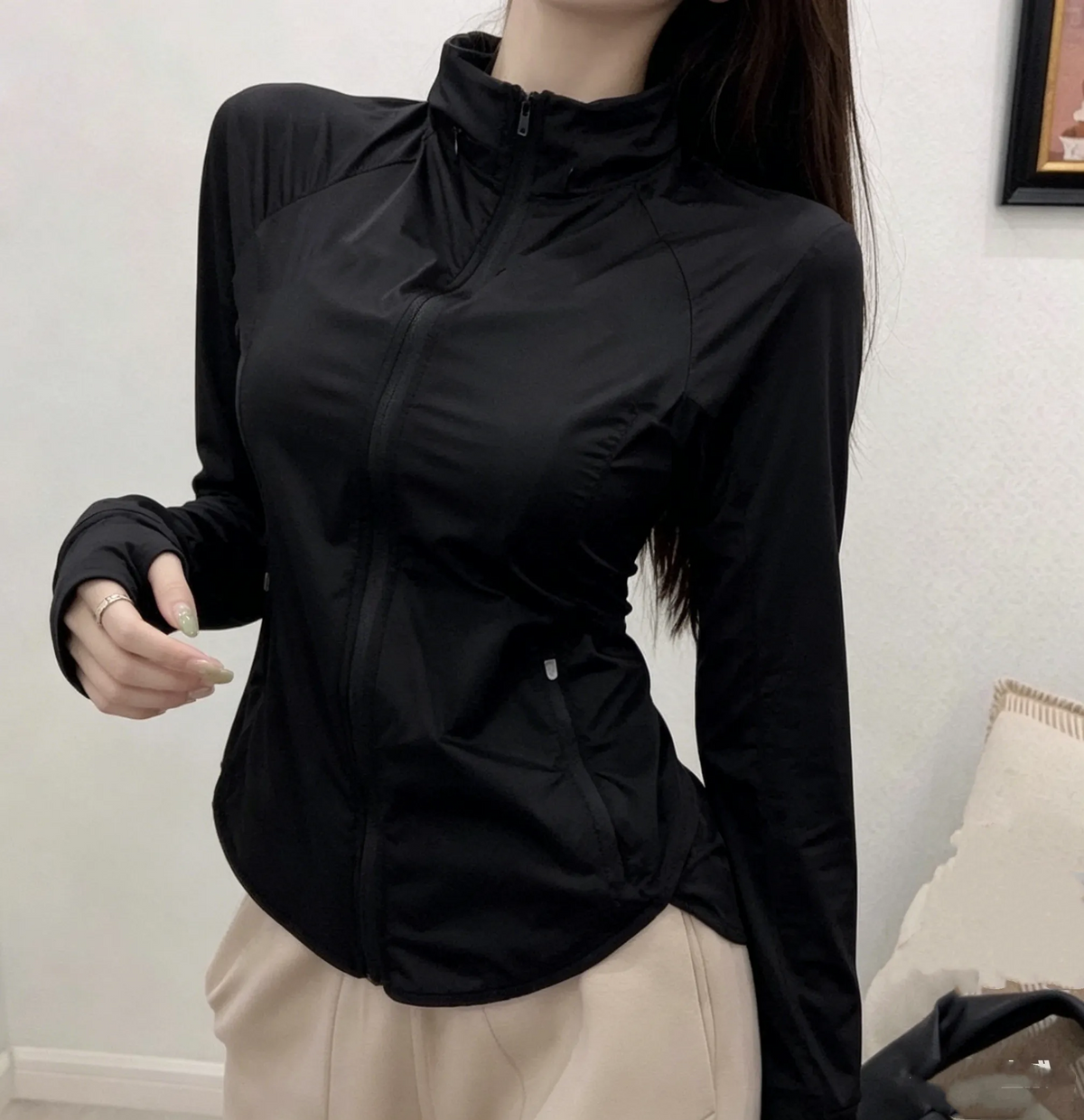 L6056#  Women Yoga Sunscreen Jackets