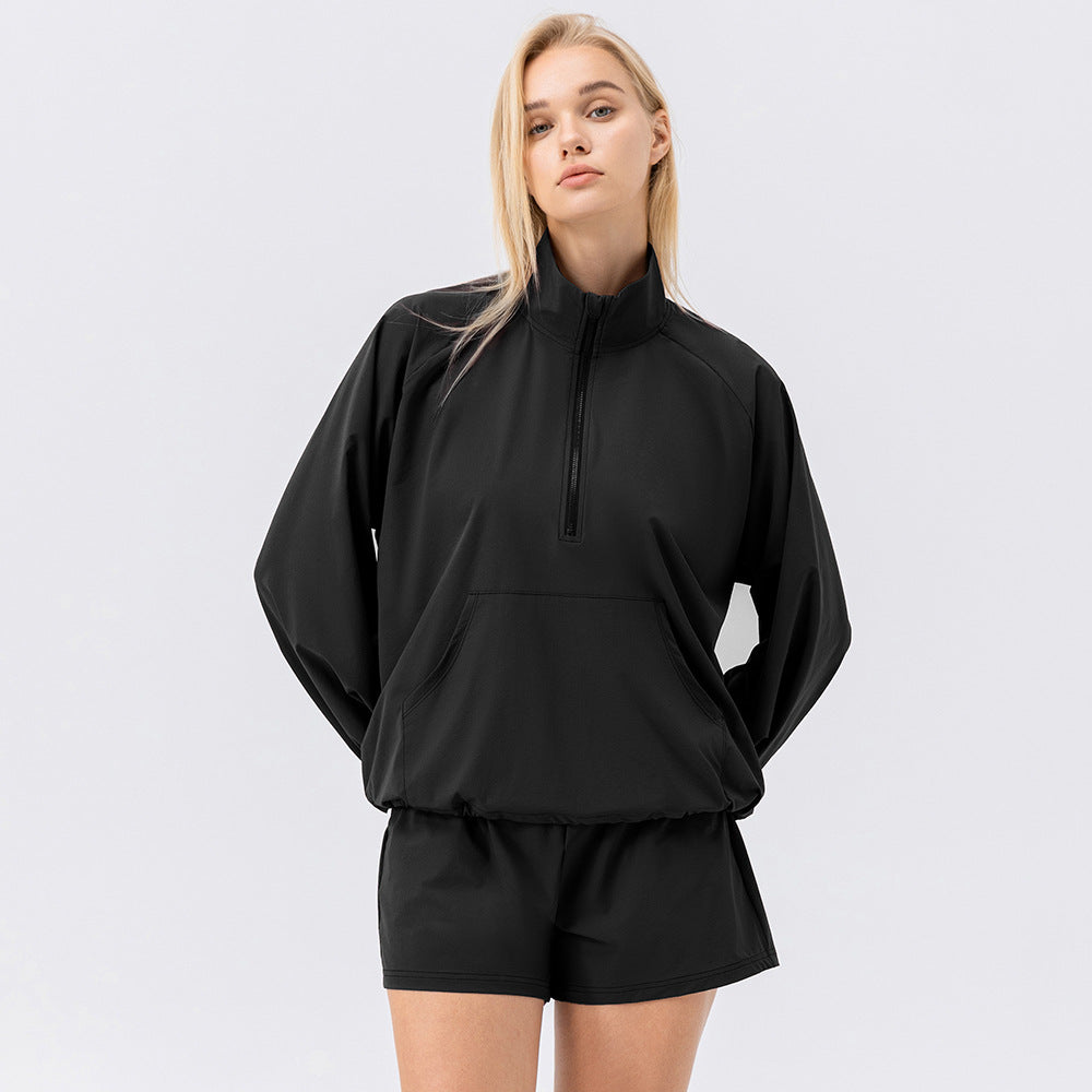 A2830 Women Jacket Short Set