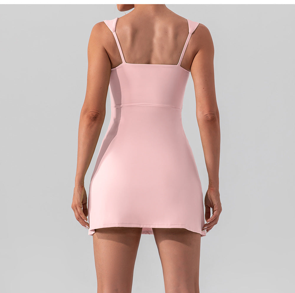 154# AL Tennis Dress And Shorts Set