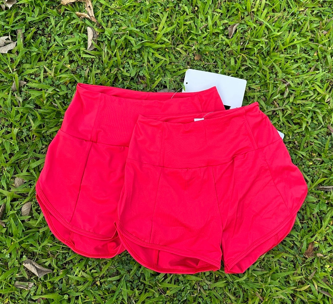 L5992#  Adult And Kids Yoga Shorts