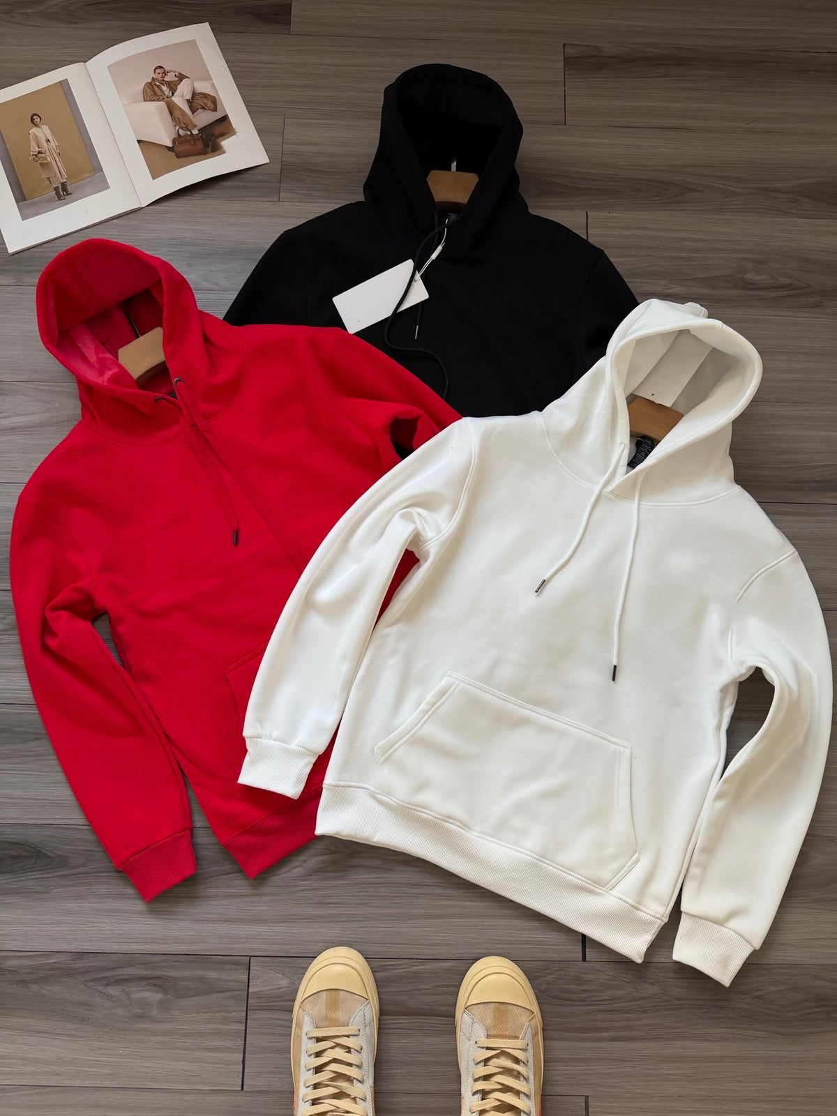 L6777# GX Unisex Fleece Hoodies