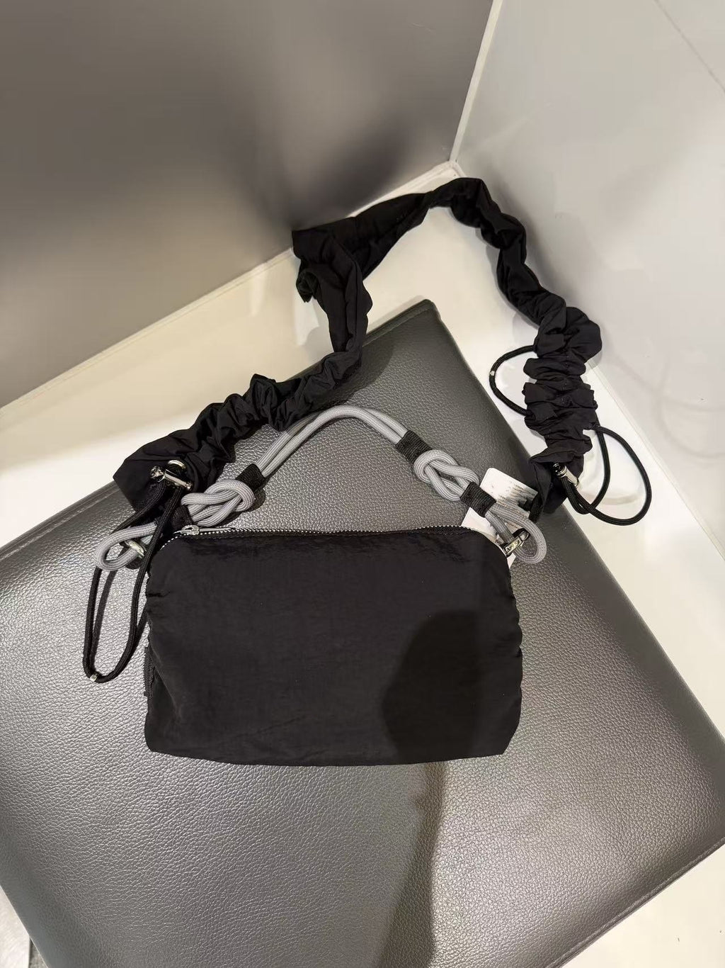 L6449# Ruched Mini bag