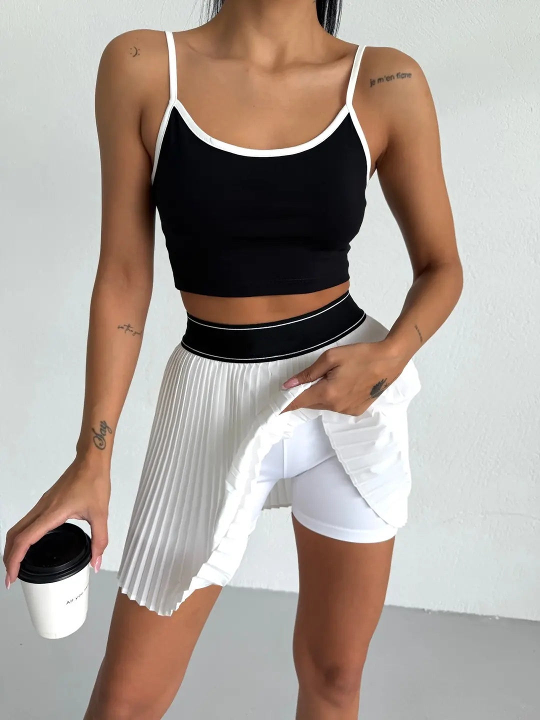 2529#A Women Yoga Bra Shorts Set