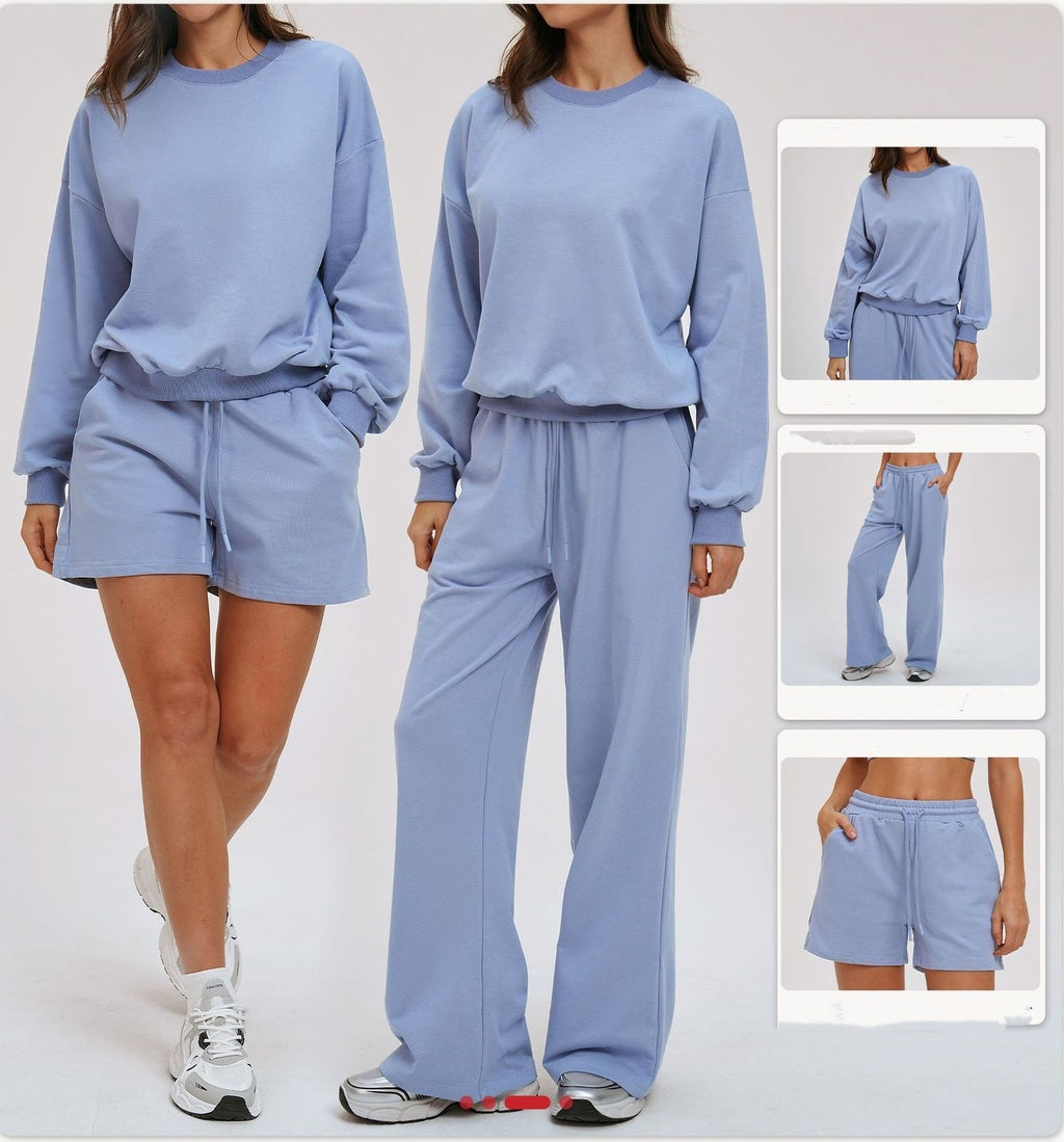 1771# A 3D Silver Women Sweatshirt Or Short Or Pants
