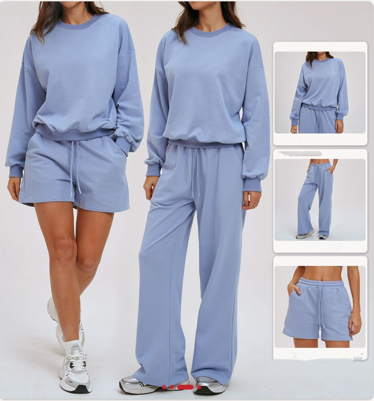 1771# A 3D Silver Women Sweatshirt Or Short Or Pants