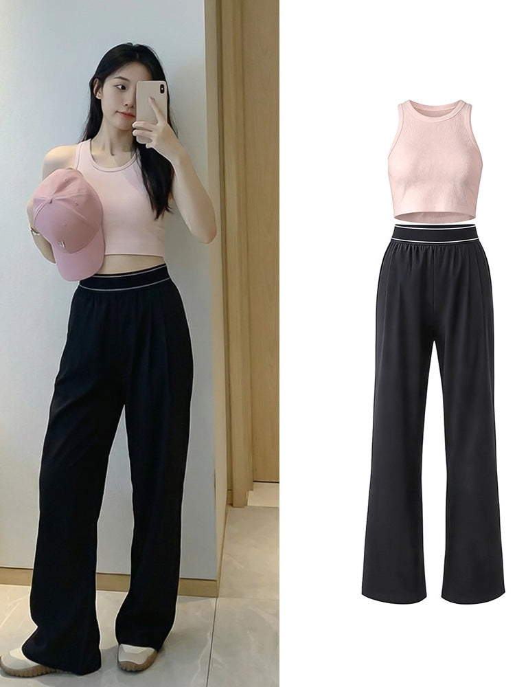 2463#A Women Yoga Vest Or Pants