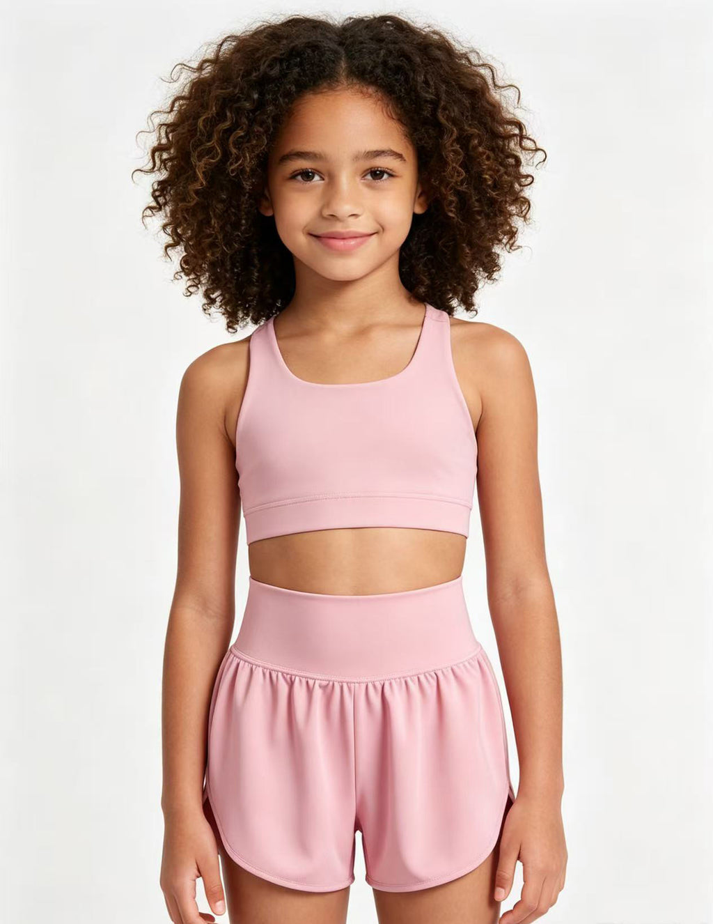 L6219# Kids Yoga Bra Or Shorts