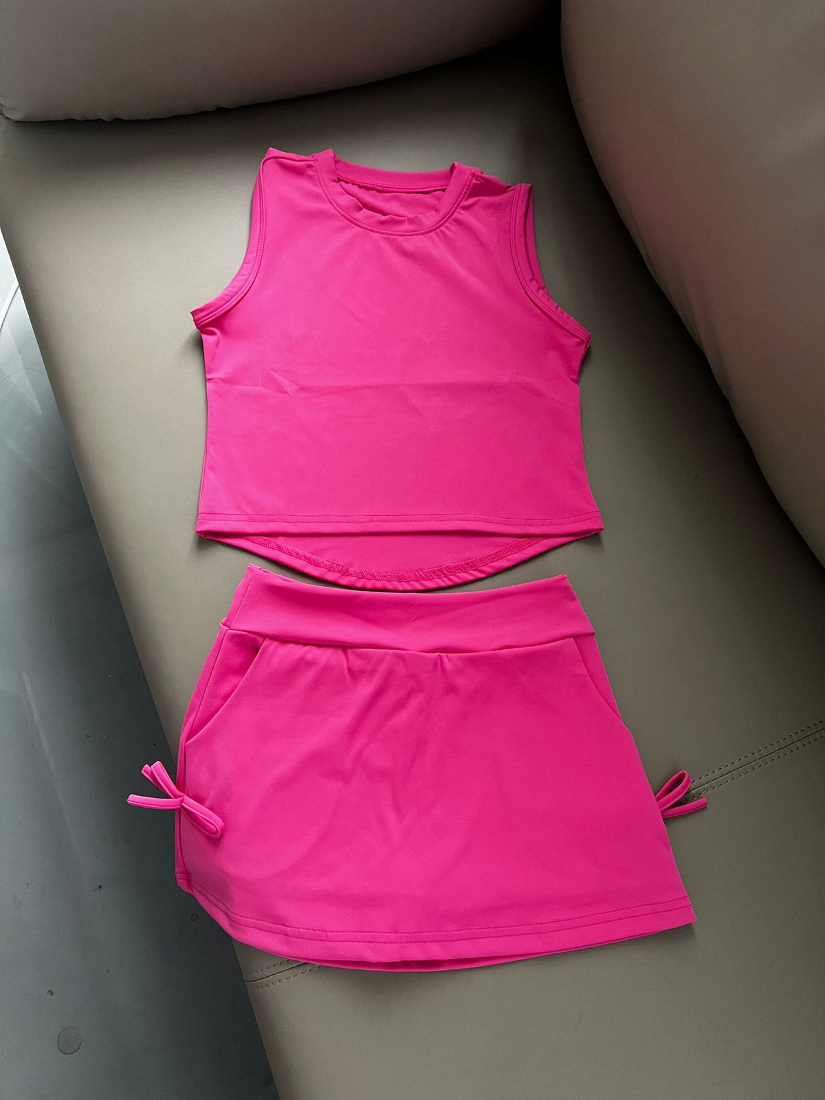 2118# A Kids Tank Skirts Set