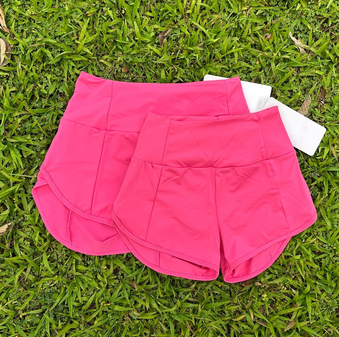 L5992#  Adult And Kids Yoga Shorts