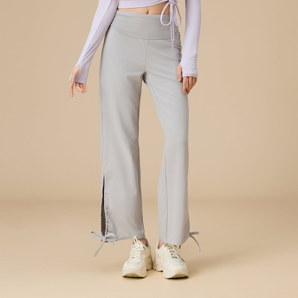 A2790# Women Straight-leg pants