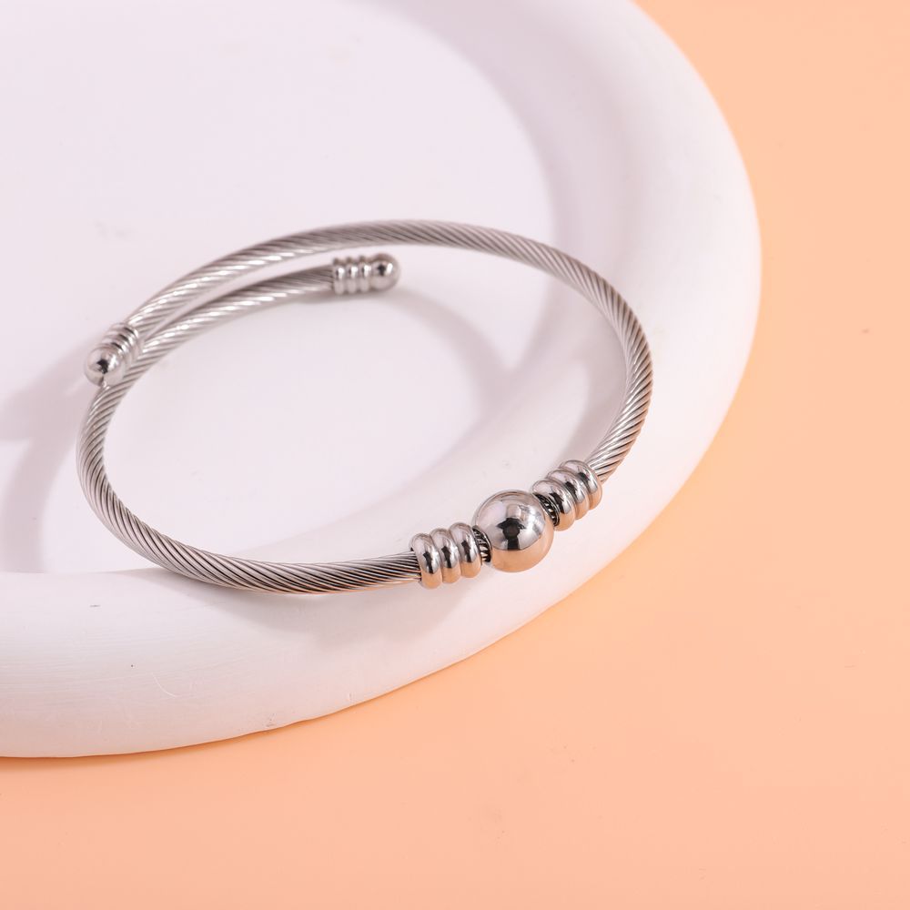 E2639# Titanium Steel Earrings and Bracelets