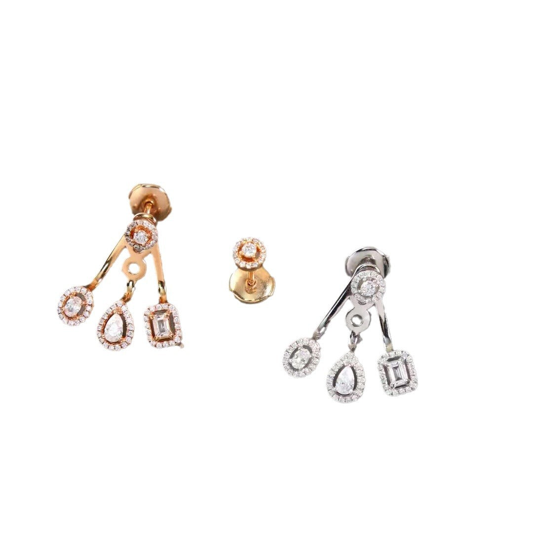 E2564#Titanium Steel Earrings