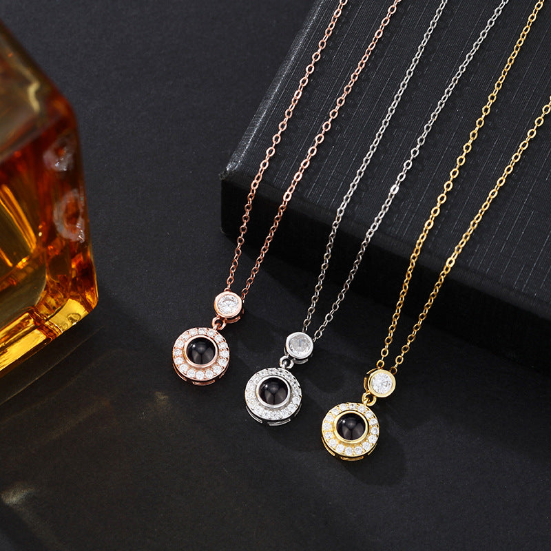 E2859#Titanium steel Necklaces