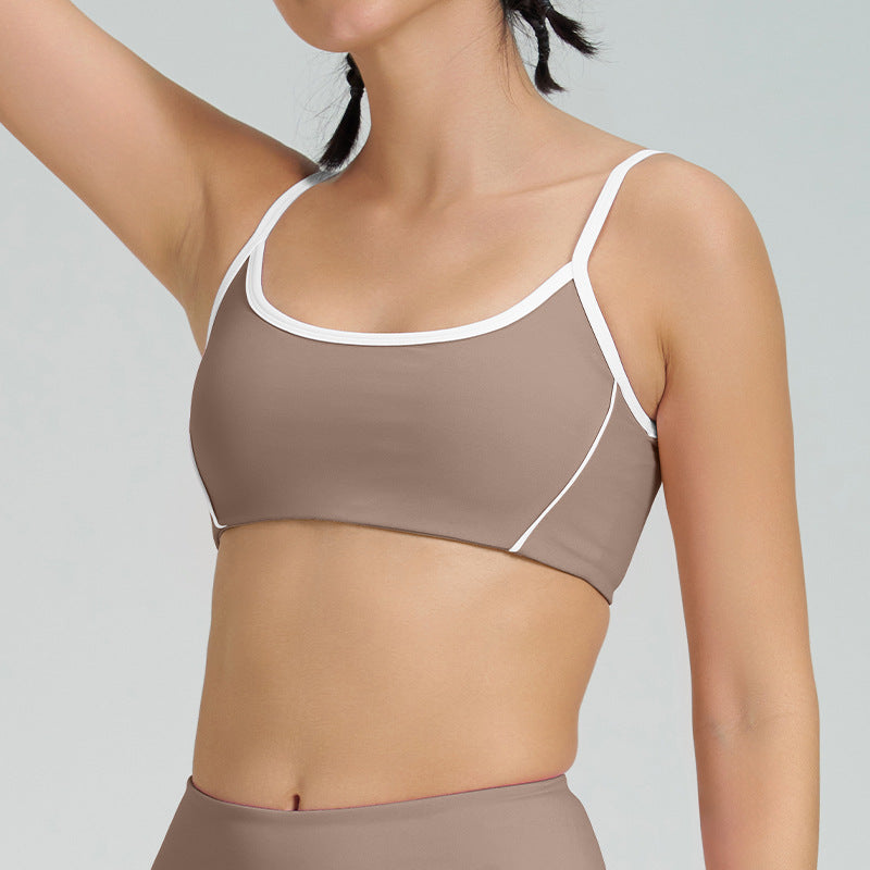 390# A Women Yoga Bra Shorts Set