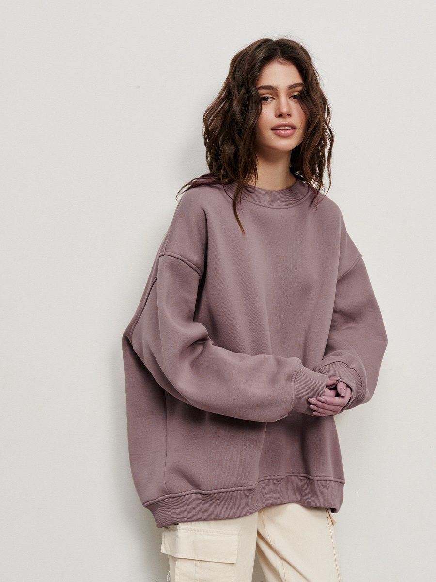 1438#A 3D LOGO Women Loose Sweatshirts