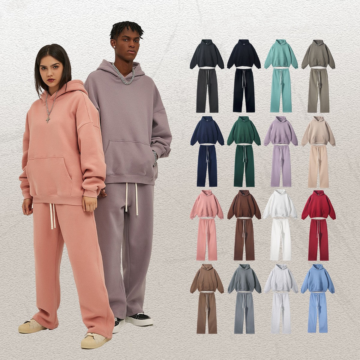 23-1# ALHoodies Pants Sets