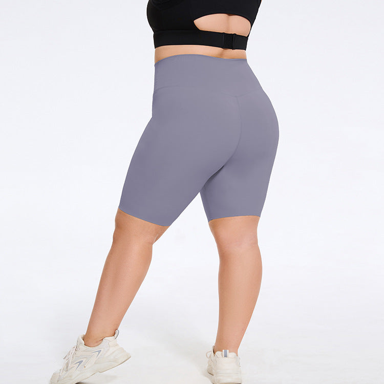 L4254#   Women Large Size Shorts