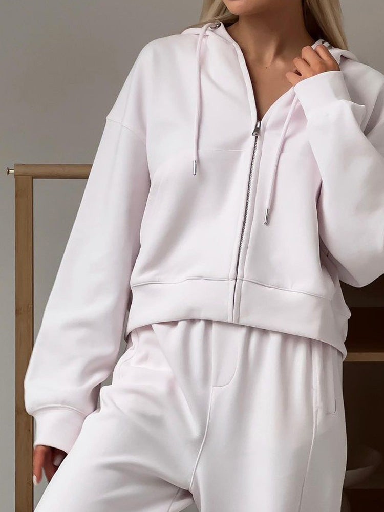 2911# 3D Women Jacket Pants Set