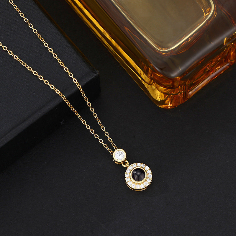 E2859#Titanium steel Necklaces