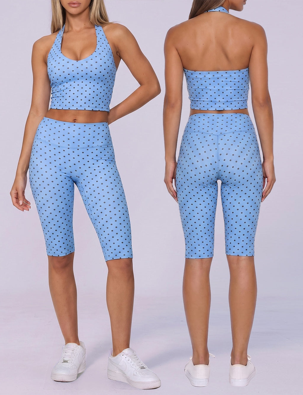 2995# A Women Yoga Bra And Shorts Set