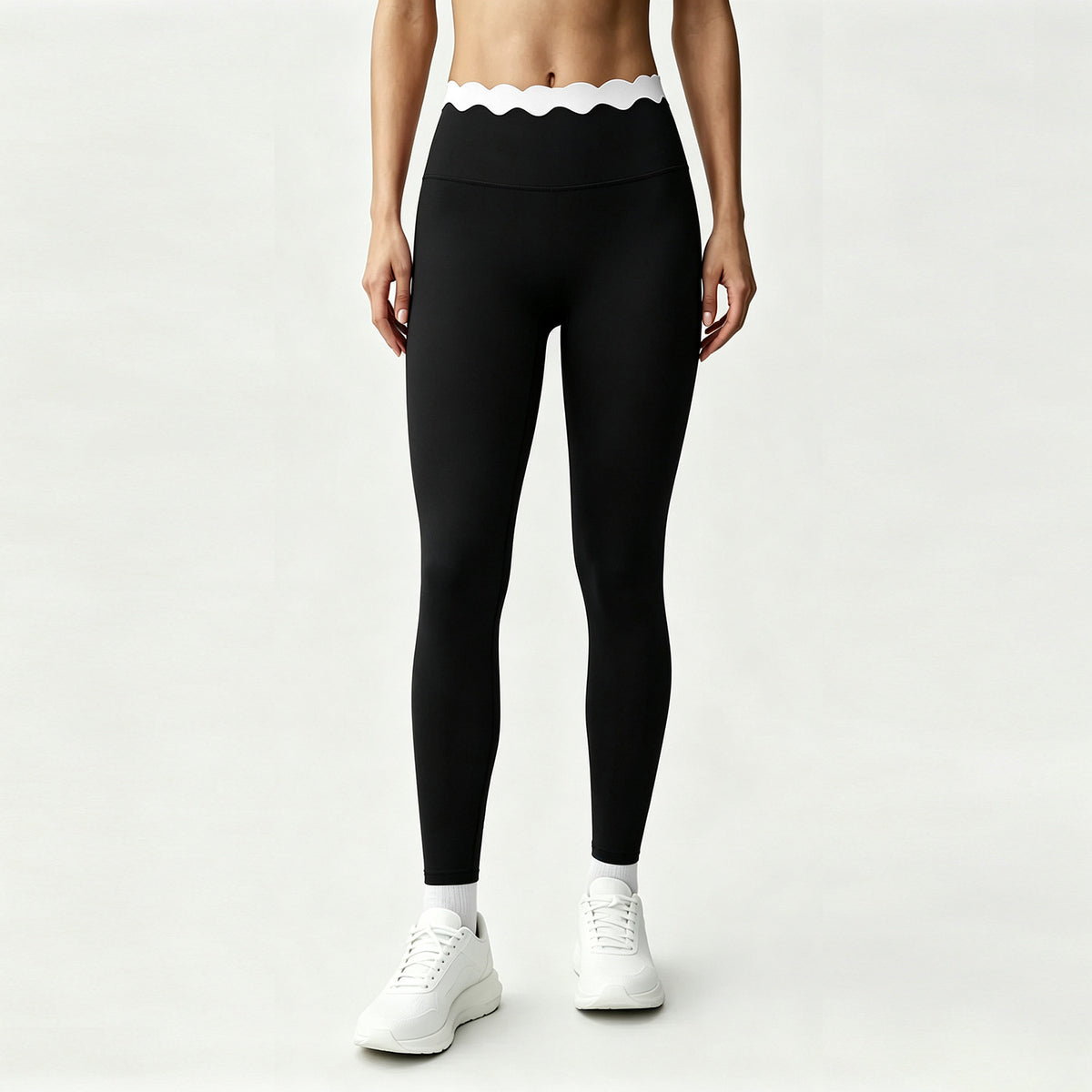 A2738# Women Neck-strap tank and pants set