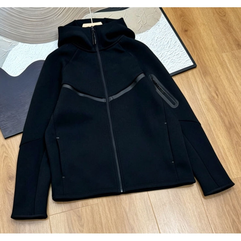 E7483 #  Men Hooded Jacket