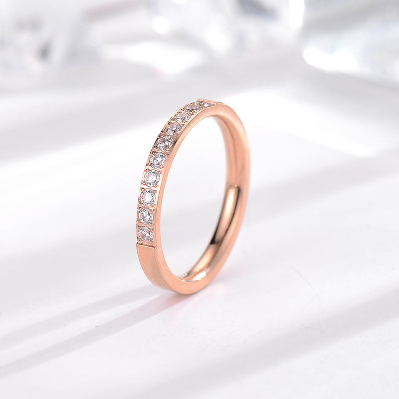 E3396# Titanium steel Ring