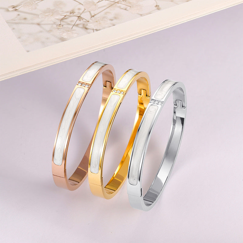 E2524# Titanium Steel Bracelets