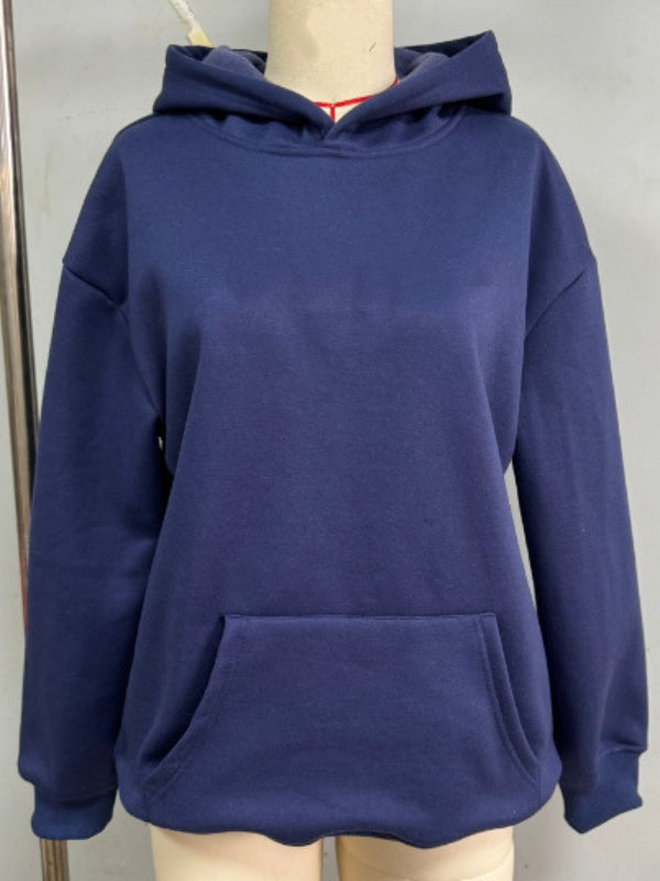 E6861# Women Embroidered Hoodie