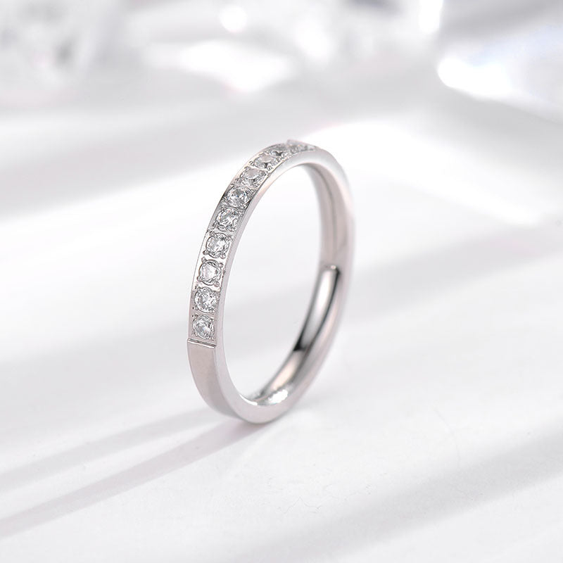 E3396# Titanium steel Ring