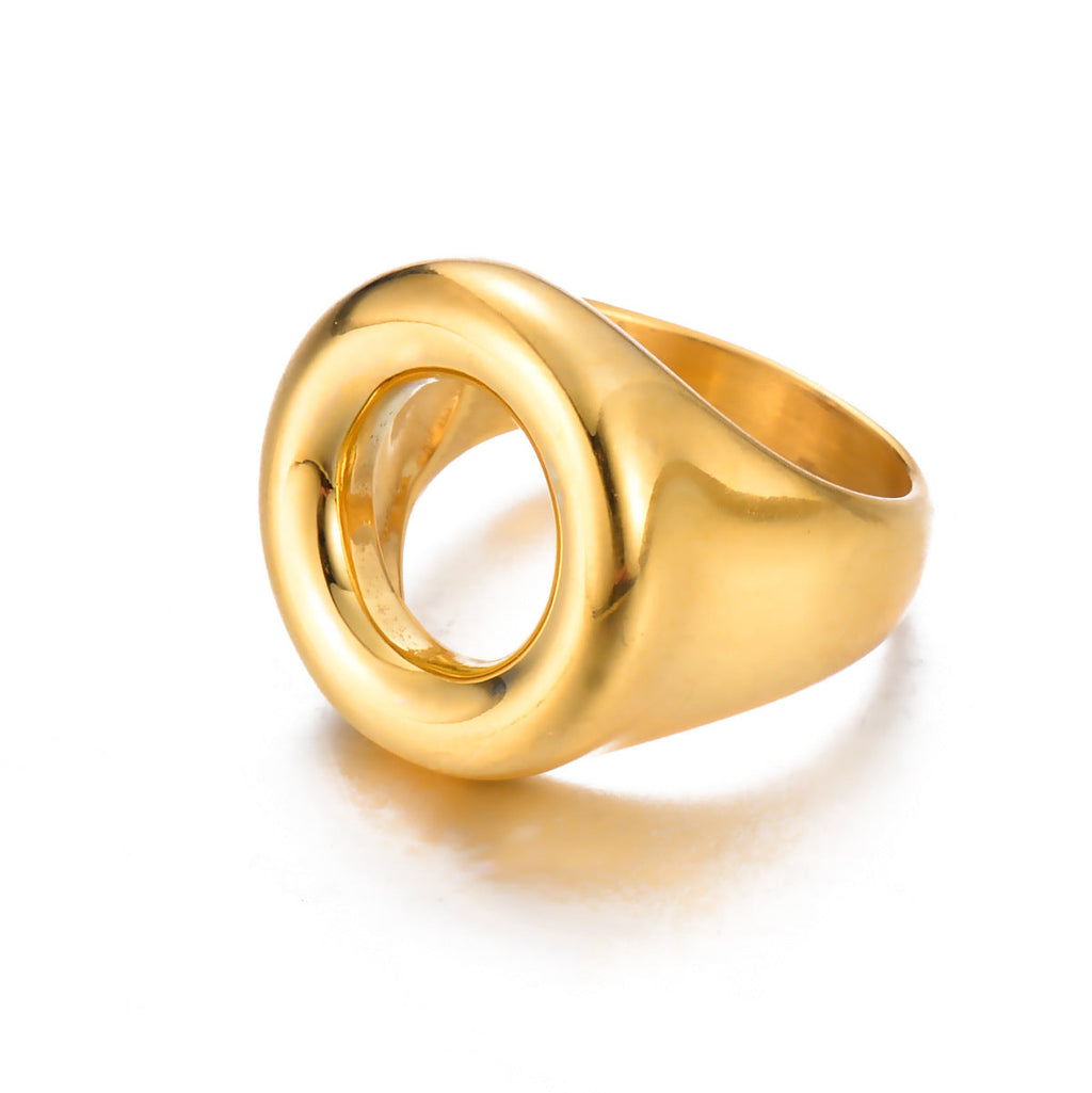 E4639#Titanium Steel Rings