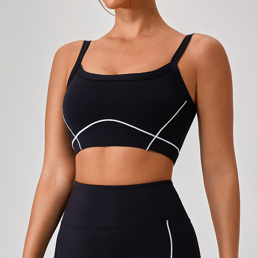 492# AL Women yoga Bra Shorts Set