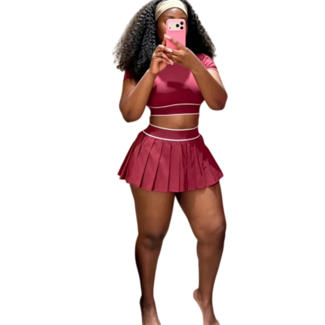 2494# A Women Bra Skirt Set